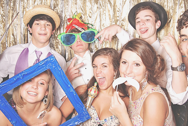 School dance photo booth that is awesome